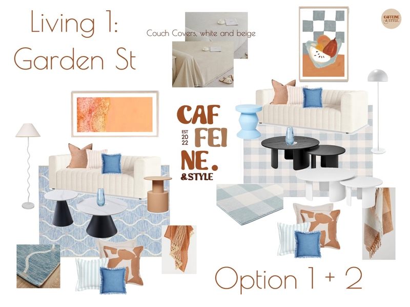 Living Area 1 - Garden St (V2) Mood Board by Caffeine and Style Interiors - Shakira on Style Sourcebook