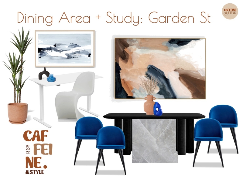 Dining Room/Study Area - Garden St (V2) Mood Board by Caffeine and Style Interiors - Shakira on Style Sourcebook