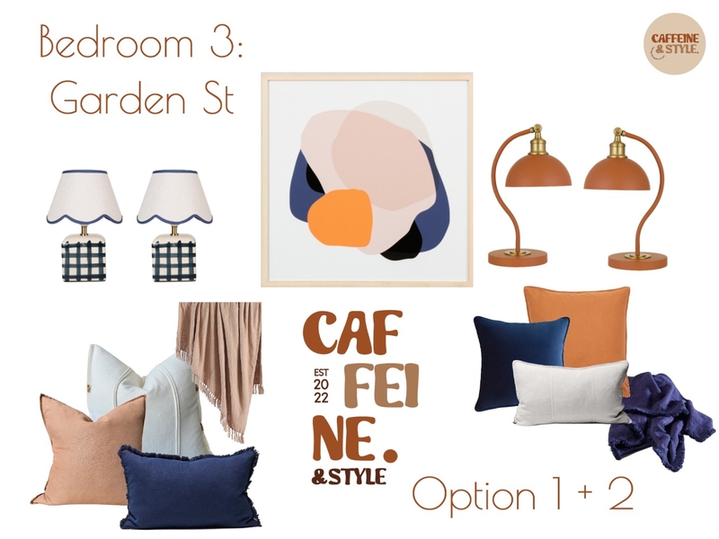 Bedroom 3 - Garden St (V2) Mood Board by Caffeine and Style Interiors - Shakira on Style Sourcebook