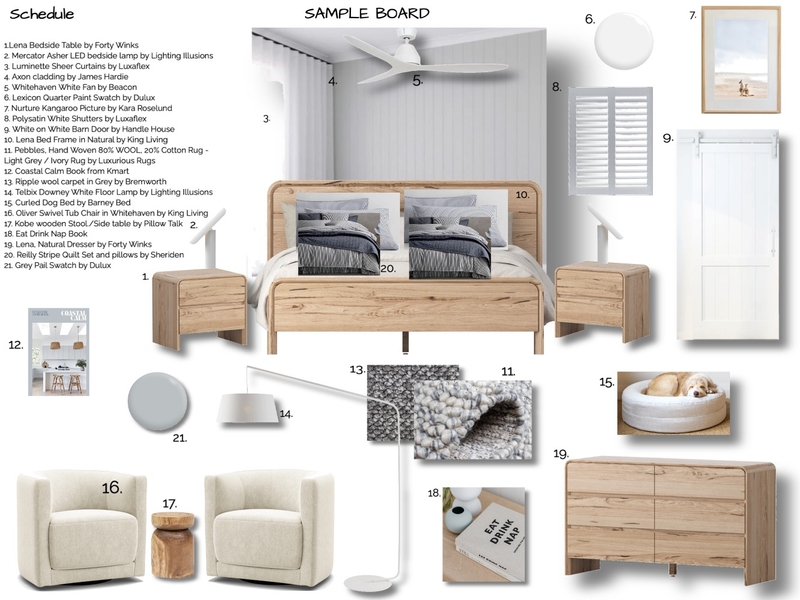 SAMPLE BOARD #1 Blues Mood Board by Hayley Parker on Style Sourcebook