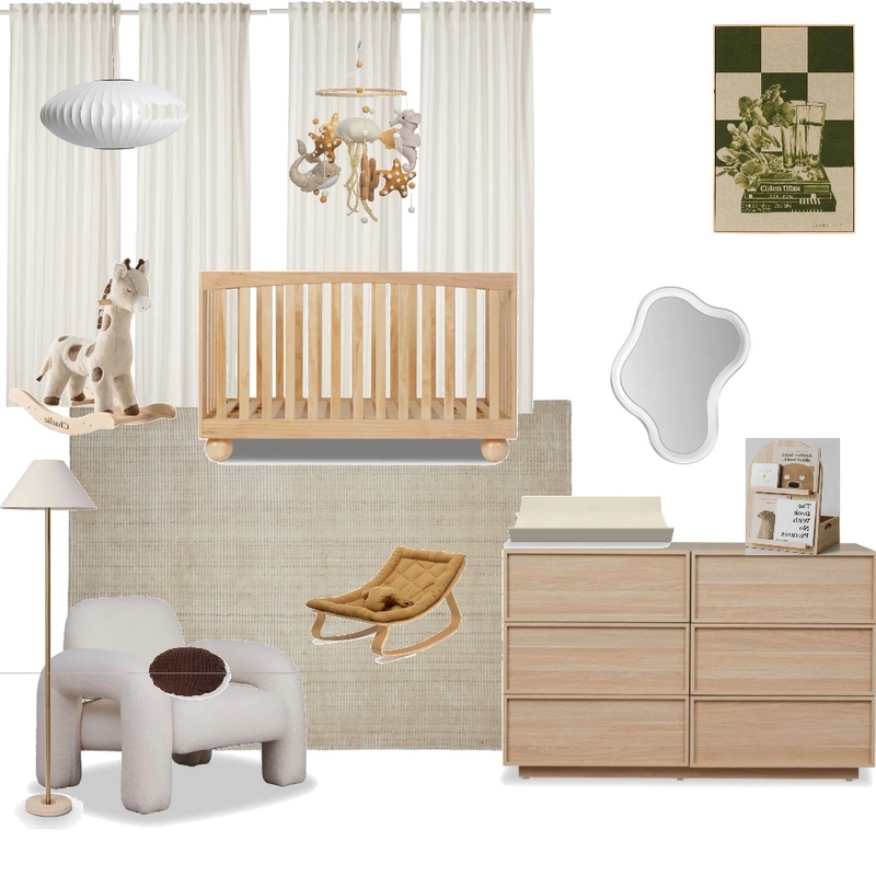 Nursery Mood Board by Sarahmindzas on Style Sourcebook