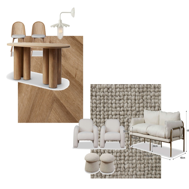 Living room Mood Board by ModNest on Style Sourcebook