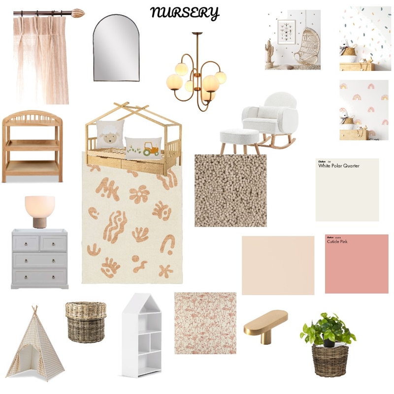 Baby Nursery Mood Board by Nobs on Style Sourcebook