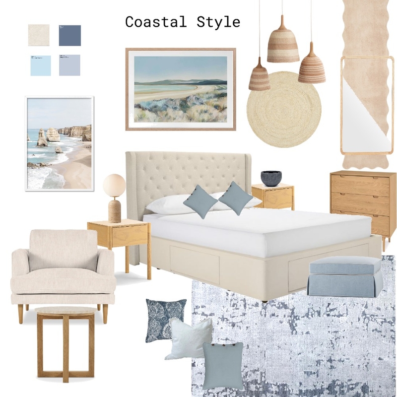 Coastal Style Mood Board by Sara Ahmed 2002 on Style Sourcebook