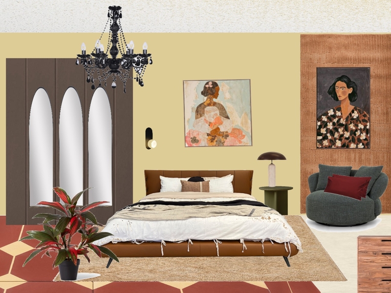 Спальня художницы Mood Board by Люля on Style Sourcebook