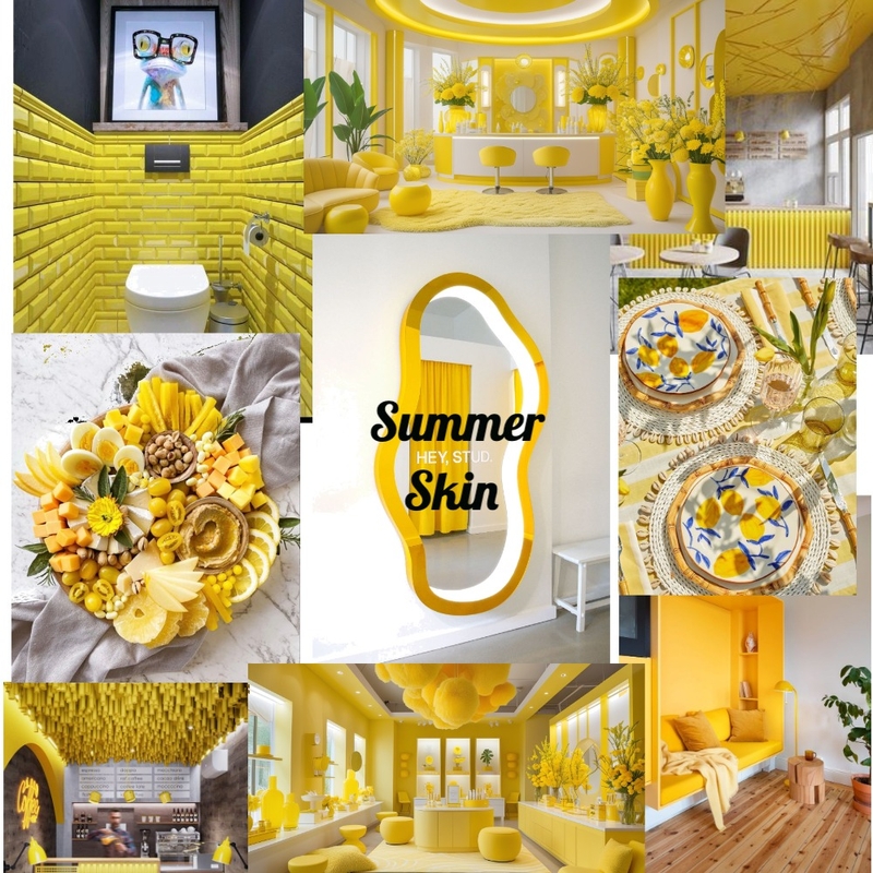 Yellow BA Mood Board by Mod McDonald on Style Sourcebook