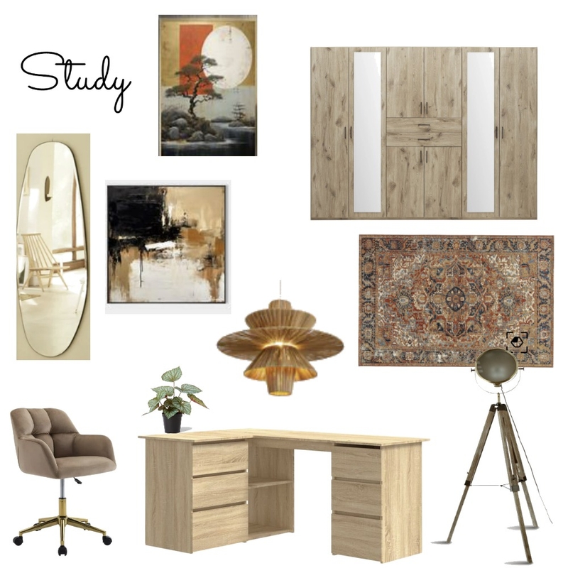 Study Mood Board by lisabet on Style Sourcebook