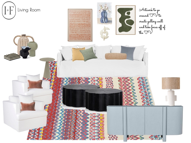 Living Room Mood Board by Ivy + Finch Design on Style Sourcebook