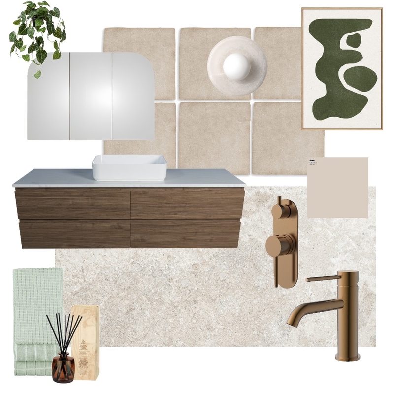 The Block House 5 Week 1 Mood Board by Beaumont Tiles on Style Sourcebook