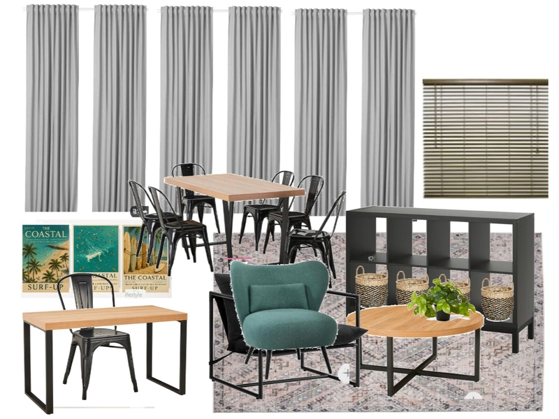 Retro Coastal Mood Board by Styled By Lorraine Dowdeswell on Style Sourcebook
