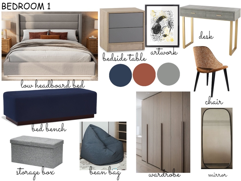 VGC Interior Design Mood Board by Oeuvre Designs 2