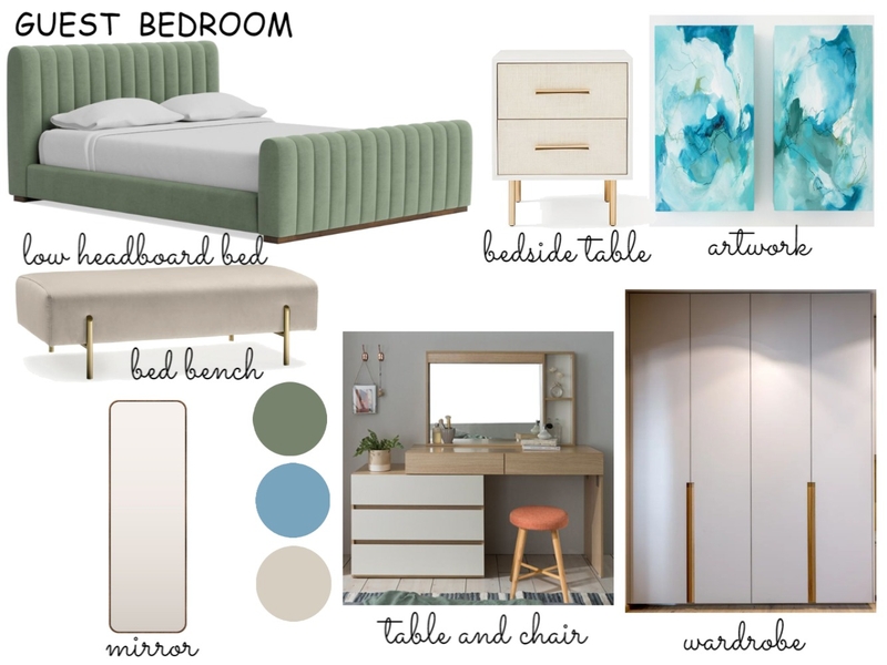 VGC Interior Design Mood Board by Oeuvre Designs 2