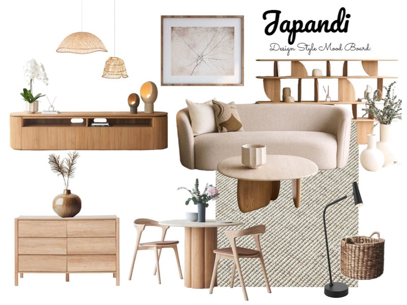 Japandi design style mood board Mood Board by Angel Harbulot on Style Sourcebook