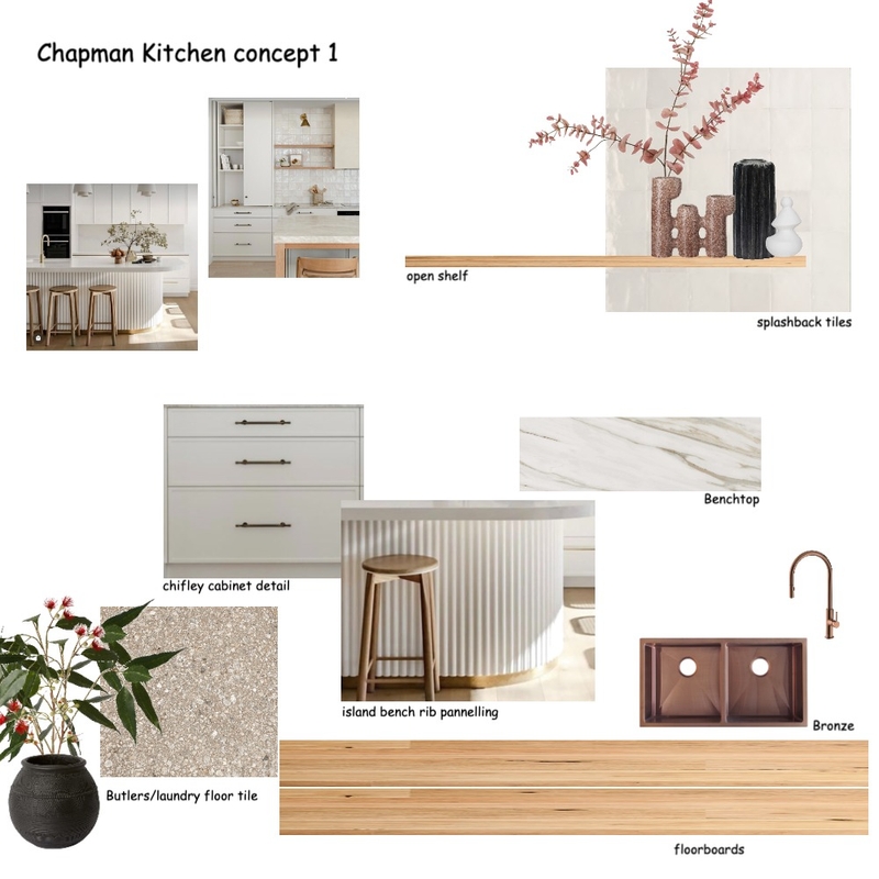Chapman kitchen concept 1 Mood Board by Susan Conterno on Style Sourcebook