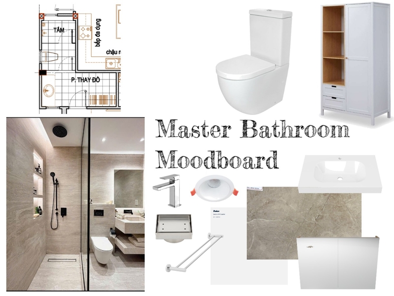 M.Bathroom Moodboard Mood Board by kld1707 on Style Sourcebook