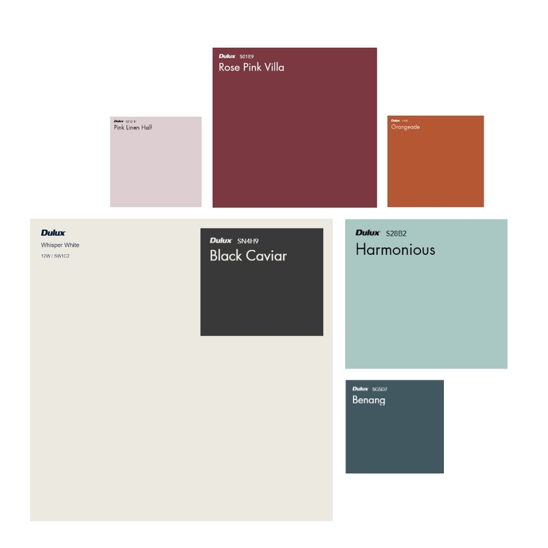 Colour scheme Interior Design Mood Board by Alex Willson