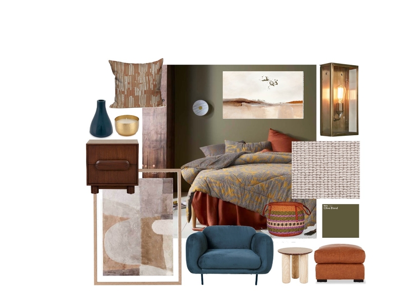 RUSTIC OLIVE RETREAT Mood Board by KiTA KERFORD on Style Sourcebook