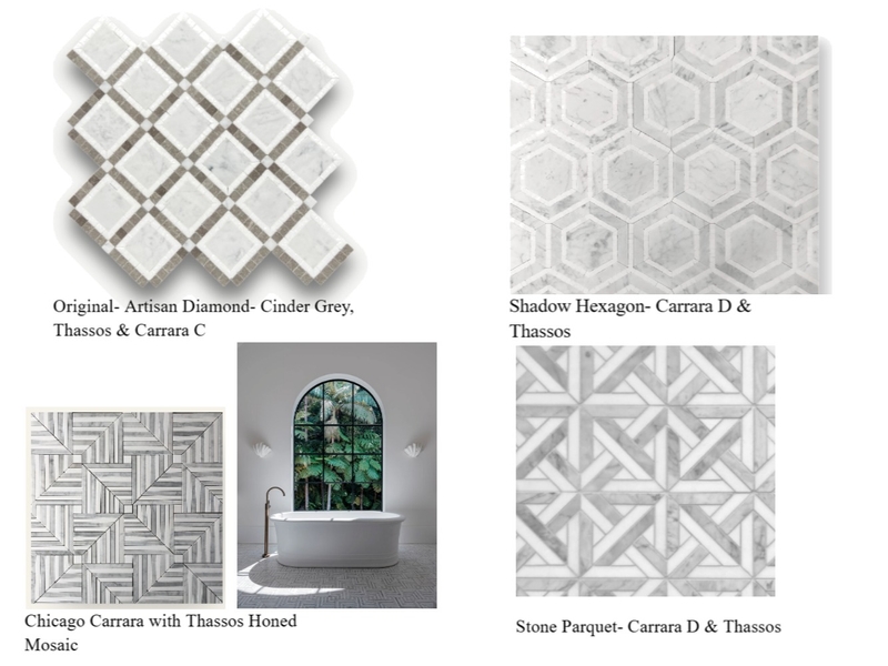 Carrara Mosaic Mood Board by Kirsten_Carnahan on Style Sourcebook
