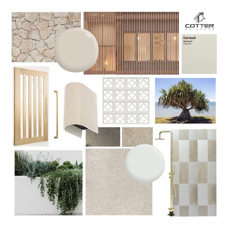 Slade Point Project - Exterior Mood Board by Cotter Builders on Style Sourcebook