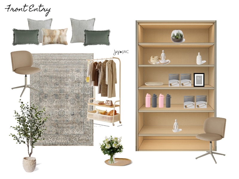 Pilates Front Entry Mood Board by Jas and Jac on Style Sourcebook