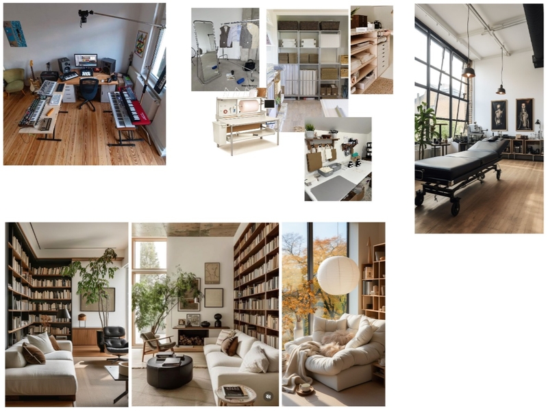 Tattoo/Art/Instrument/Library/Depop Room Mood Board by childishgohmbino on Style Sourcebook