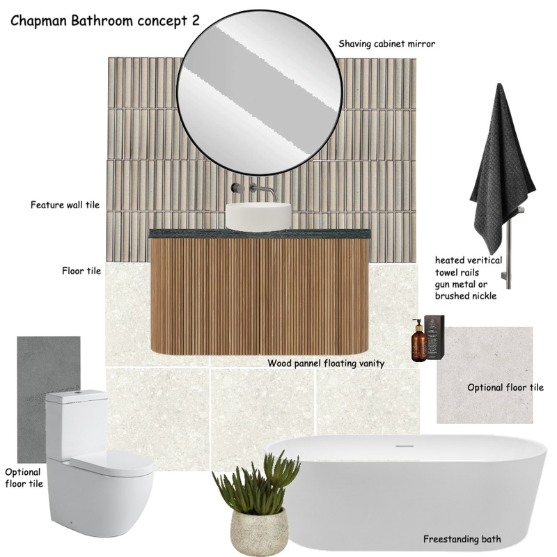 Chapman bathroom concept 2 Mood Board by Susan Conterno on Style Sourcebook
