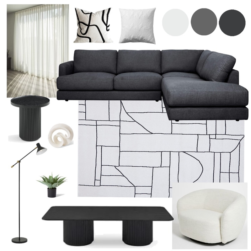 Module 9- Living Room Mood Board by Jayden Nel on Style Sourcebook