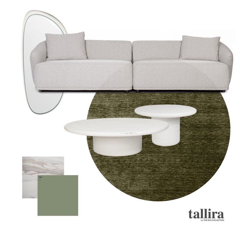 TONES OF GREEN Mood Board by Tallira | The Rug Collection on Style Sourcebook