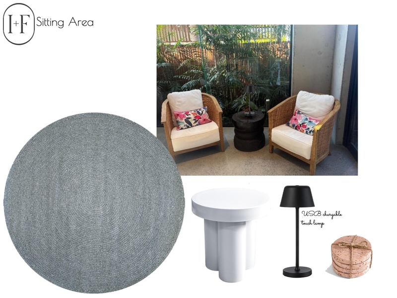 Sitting Area Mood Board by Ivy + Finch Design on Style Sourcebook