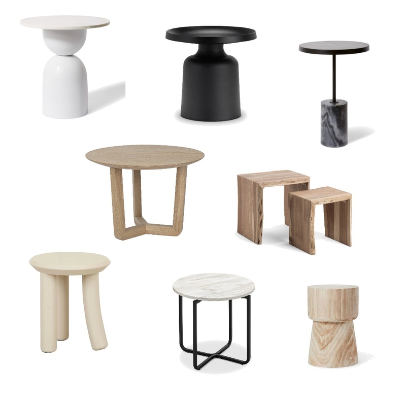 JR_Side tables Mood Board by MEL MAR DESIGN on Style Sourcebook