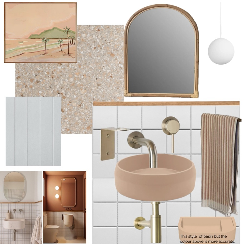 Upstairs Powder Room Mood Board by marcelle on Style Sourcebook
