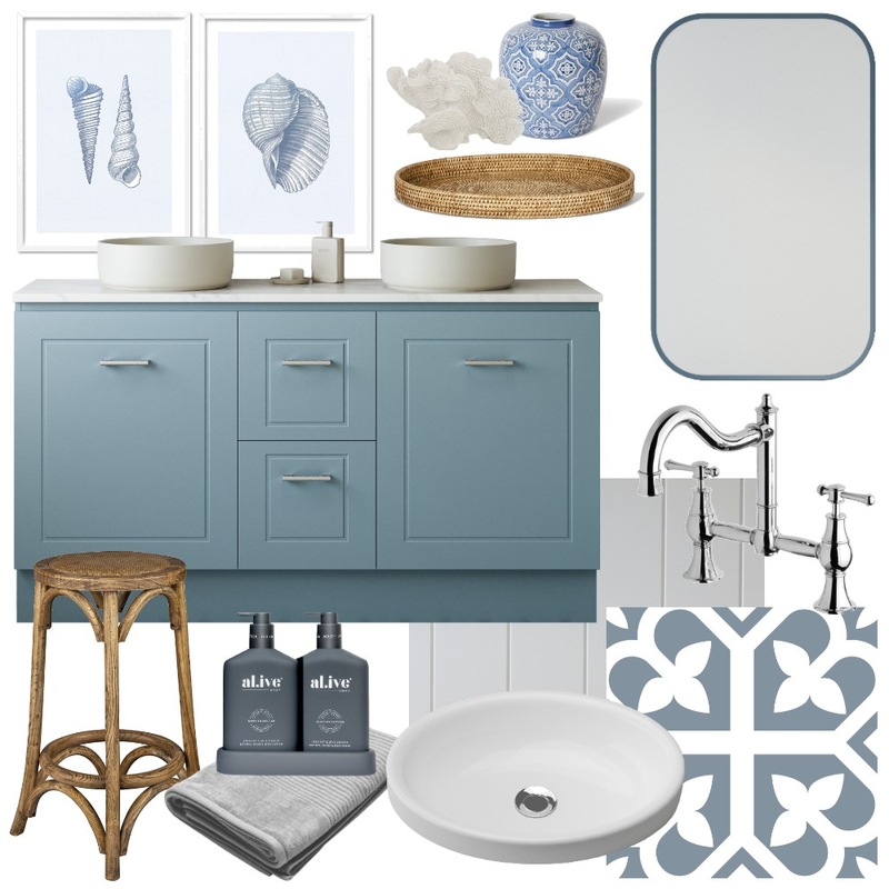 Hamptons | Nevada Classic with Jazz Arch Frame Shaver Mood Board by Timberline on Style Sourcebook