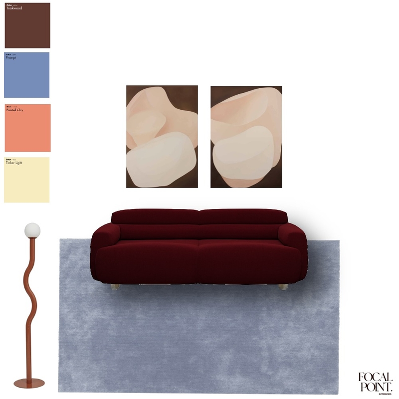 Spring Retro Revival Colour Palette 2 Mood Board by Focal Point Interior Design on Style Sourcebook