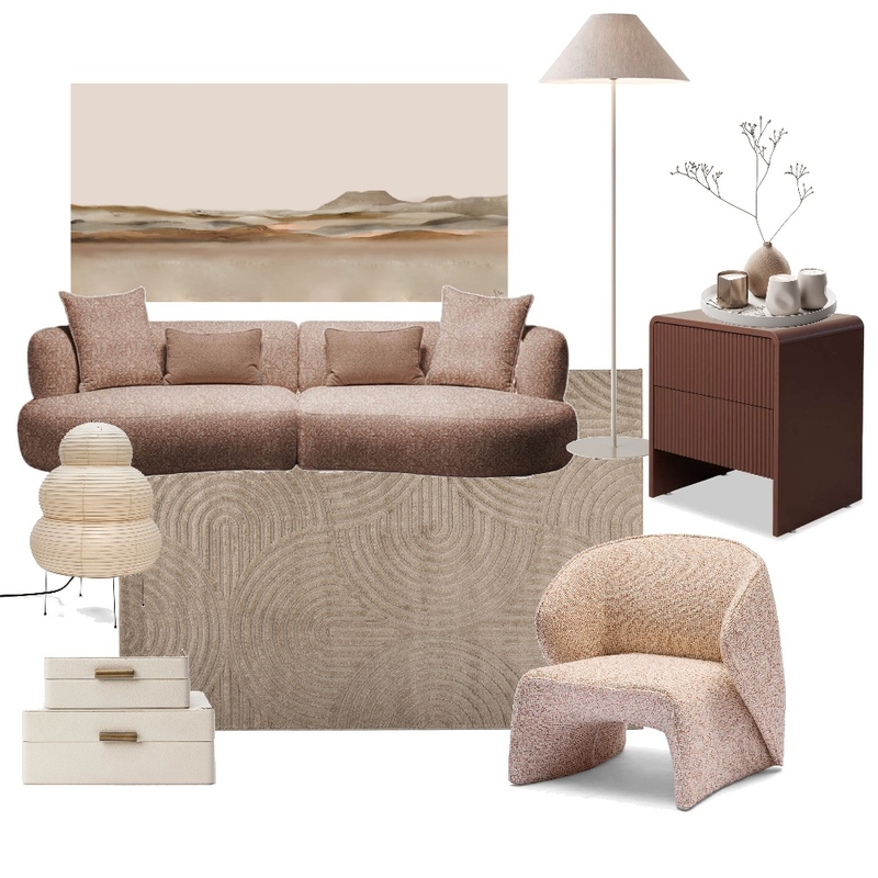 Haven Zina Latte Mood Board by Rug Culture on Style Sourcebook