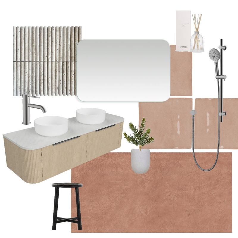 The Block House 3 Master Ensuite Week 3 Mood Board by Beaumont Tiles on Style Sourcebook