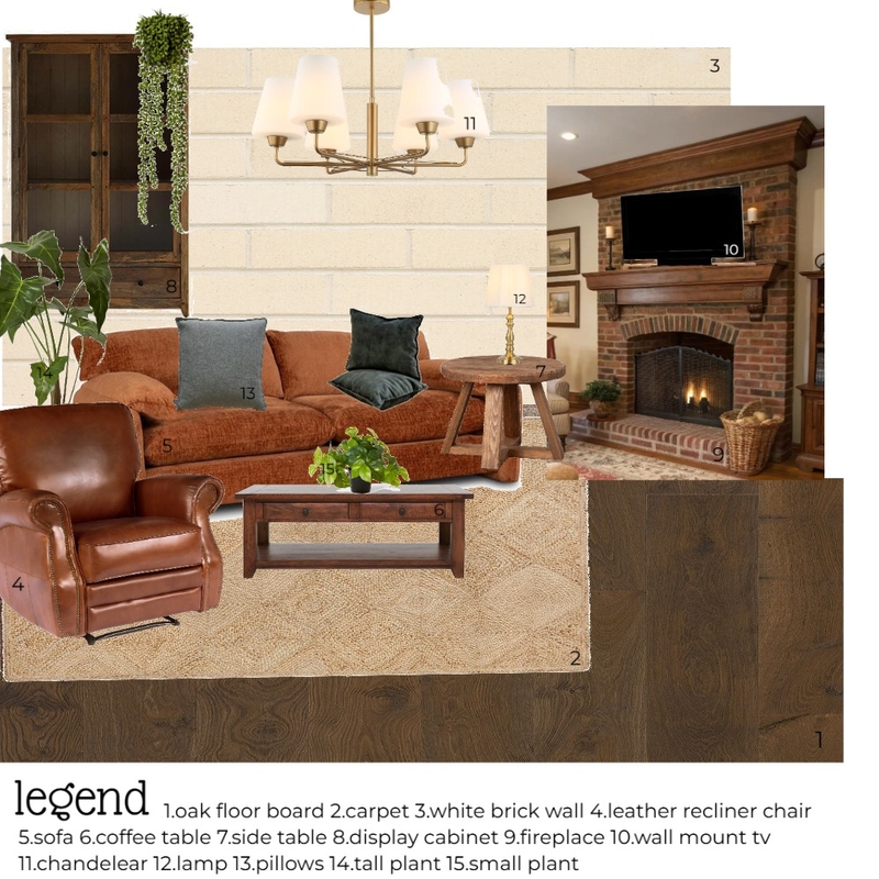 farmhouse living room Mood Board by fashoNova;D on Style Sourcebook