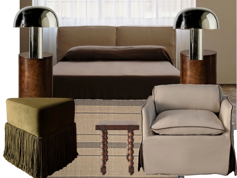 David Bedroom Mood Board by Estudio Nómada on Style Sourcebook