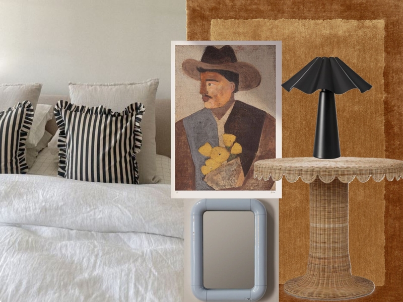 Guest Room Mood Board by Estudio Nómada on Style Sourcebook