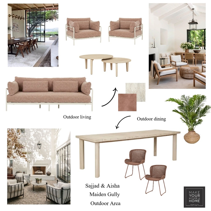 Sajjad & Aisha - Outdoor Living Area Mood Board by MarnieDickson on Style Sourcebook