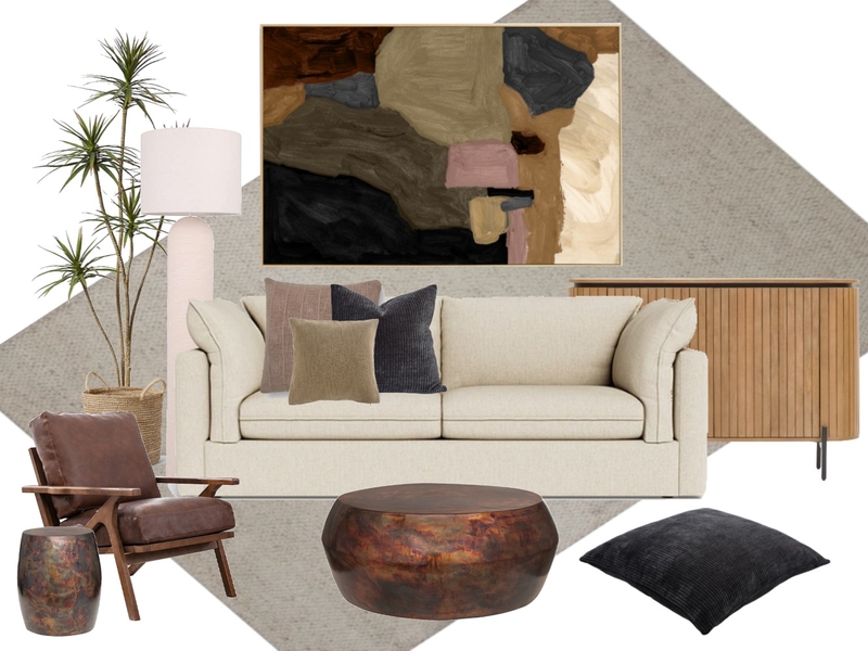 5/1023 brunswick street, new farm. - lounge room Mood Board by tlaws on Style Sourcebook