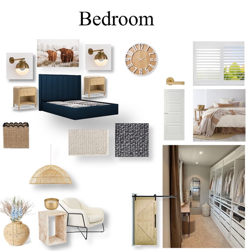 Phebe Bedroom Mood Board Mood Board by felt + stone Design on Style Sourcebook