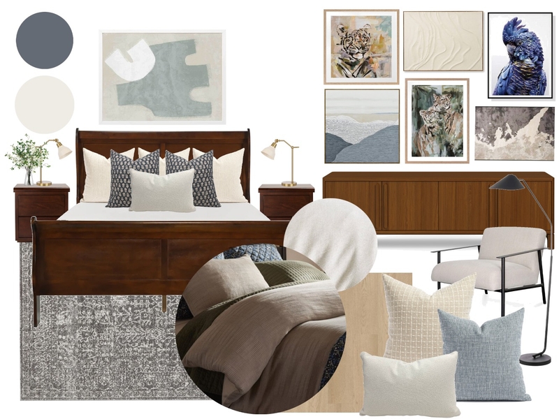Clark Ave -Lisa's Room Mood Board by Sarah Beairsto on Style Sourcebook