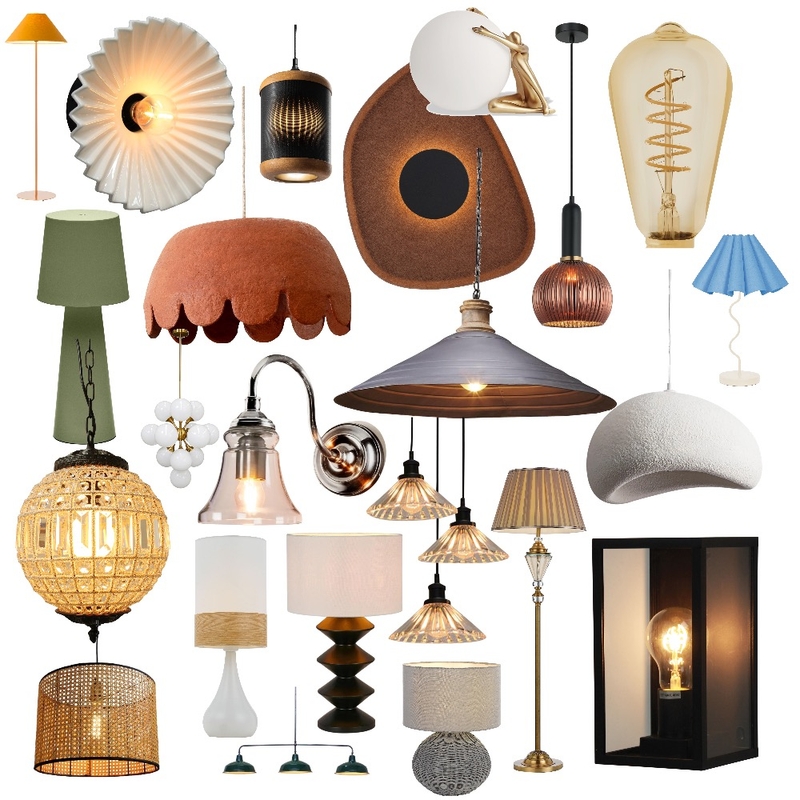 lights Mood Board by KiTA KERFORD on Style Sourcebook