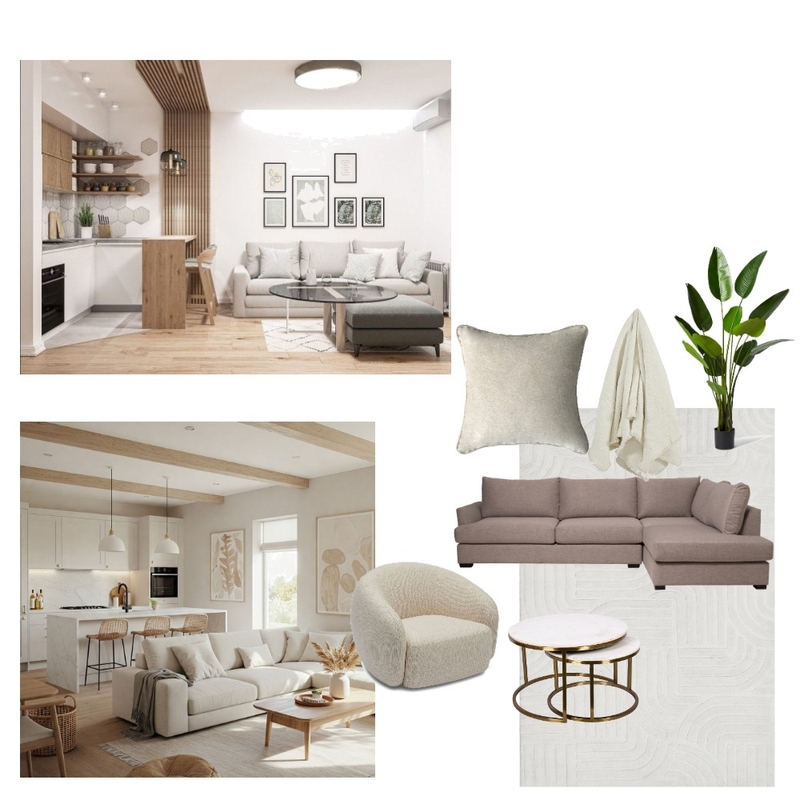 Shanece Andrews Kitchen and Living Room Mood Board Mood Board by jdarinteriors on Style Sourcebook