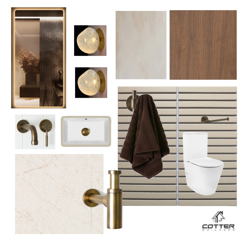 Elysian - Powder Room 1 Mood Board by Cotter Builders on Style Sourcebook