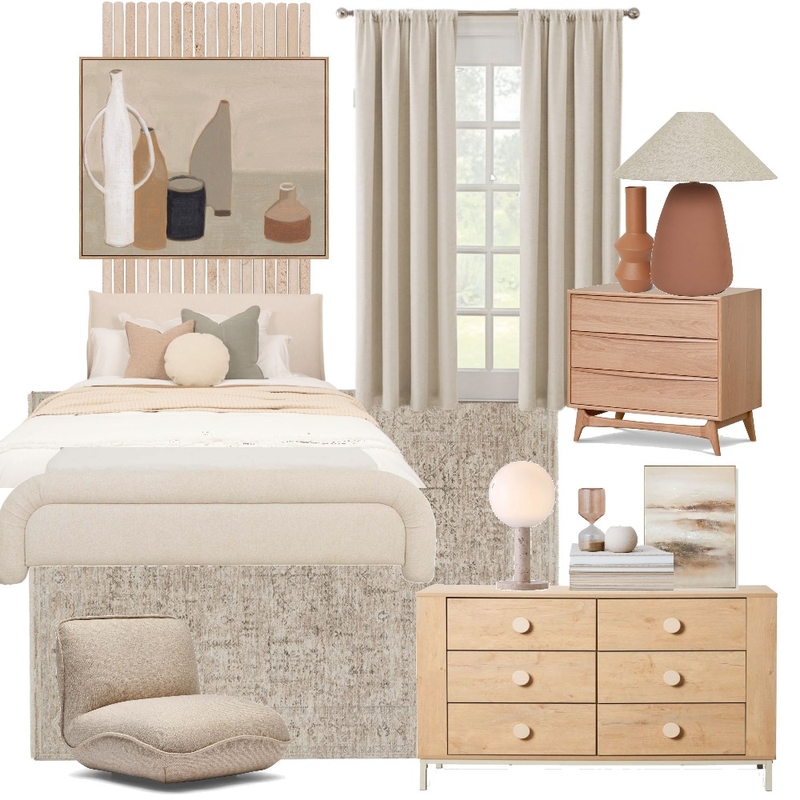 Bodrum Della Natural Mood Board by Rug Culture on Style Sourcebook