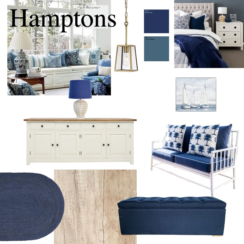 Hamptons/Coastal Mood Board by Becks Interior Designs on Style Sourcebook