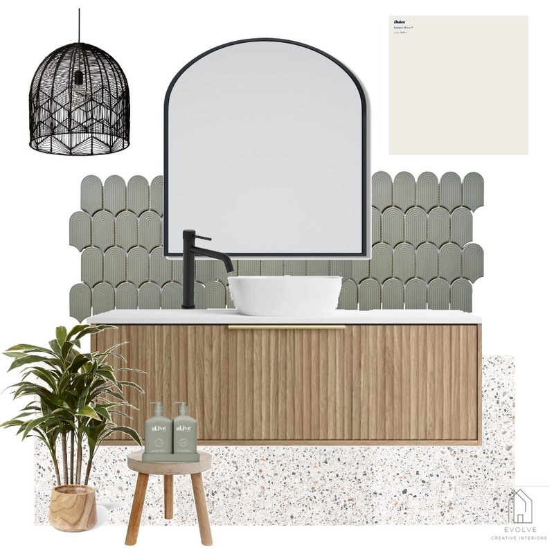 Modern fresh coastal bathroom Mood Board by Evolve Creative Interiors on Style Sourcebook