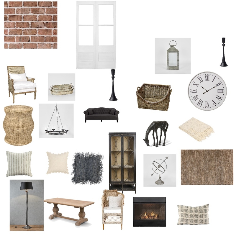 Modern Farmhouse Mood Board by Chiefdesigns! on Style Sourcebook