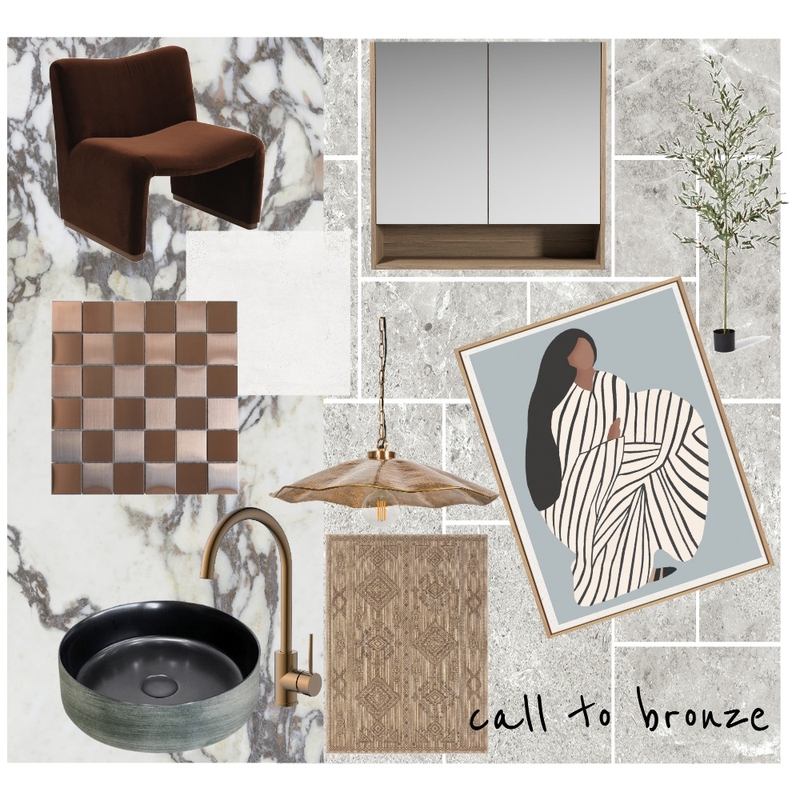 Call To Bronze Mood Board by sunny161 on Style Sourcebook